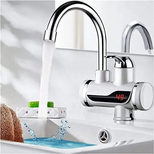Instant Hot Water Heater Faucet | 3000 W Rapid-Heat Tap for Kitchen & Bathroom