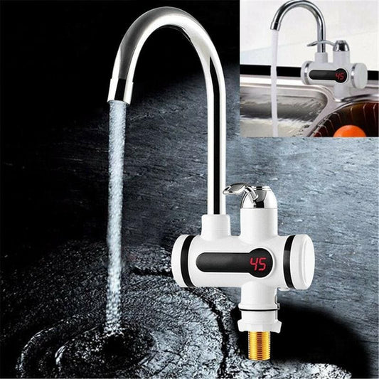Instant Hot Water Heater Faucet | 3000 W Rapid-Heat Tap for Kitchen & Bathroom