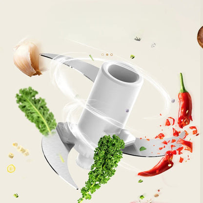 Rechargeable Mini Chopper – Portable USB Cordless Food & Vegetable Cutter