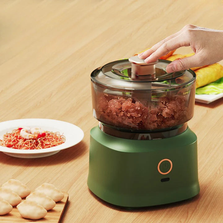 Rechargeable Mini Chopper – Portable USB Cordless Food & Vegetable Cutter