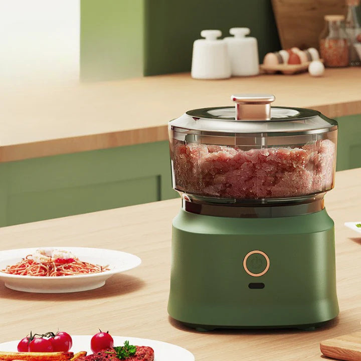 Rechargeable Mini Chopper – Portable USB Cordless Food & Vegetable Cutter