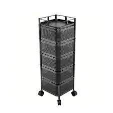 Luxury Square Metal Storage Rack | Modern Space Organizer for Stylish Homes