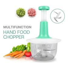 MissKitchen Multi-Function Hand-Pushing Cooker | Vegetable & Meat Chopper