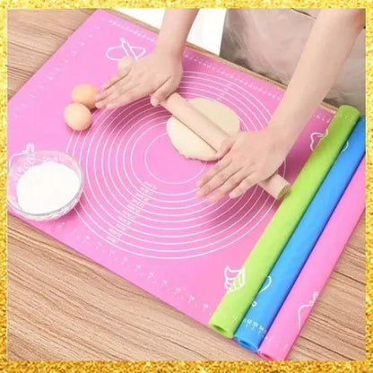 Silicone Baking & Roti Mat with Measurement Guide | Non-Stick, Reusable & Easy to Clean
